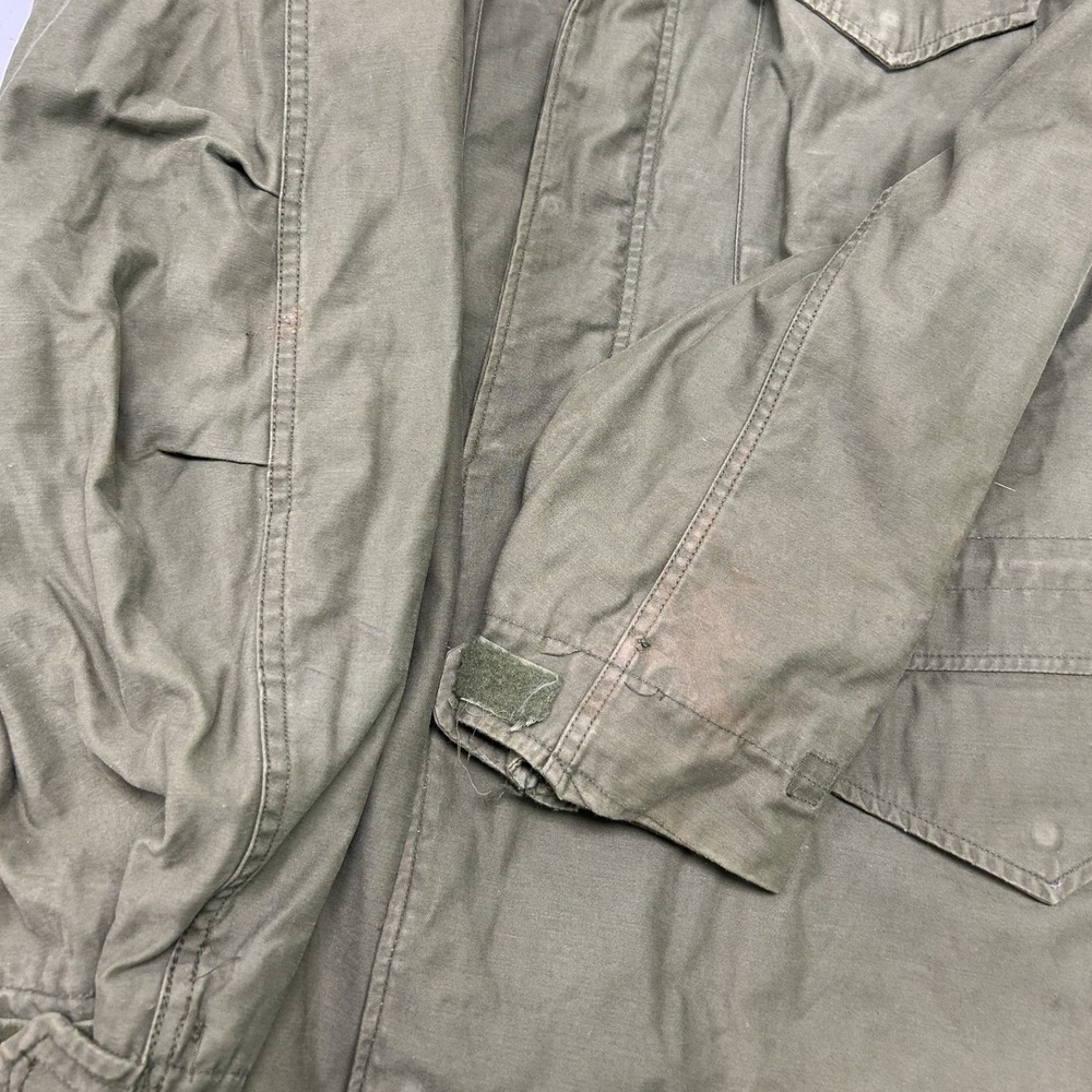 John Ownbey M-65 Field Jacket Mens Small Long Green Military OG-107 DLA100-80 - Picture 2 of 7